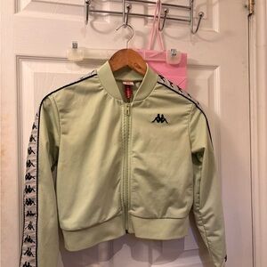 Kappa Mint Green Zip-Up Jacket